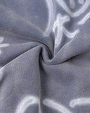 INFLATION Graffiti Washed Zip Up Hoodies INFLATION
