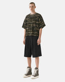 Drawstring Wide-Leg Tailored Shorts | Inflation Streetwear