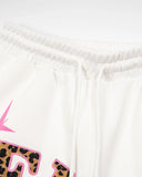 Leopard Appliqué Wide-Leg Sweatpants | Inflation Streetwear