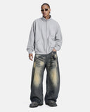 Polar Fleece High Neck Zip Up Jacket | Inflation Streetwear