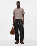 Blank Henley Neck Casual T-Shirt | Inflation Streetwear INFLATION