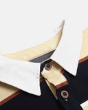 Retro Striped Rugby Polo Shirt | Inflation Streetwear