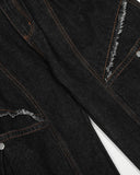 Black Super Barrel Jeans  | Inflation Streetwear INFLATION