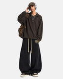 Contrast Star Stripe Barrel Sweatpants | Inflation Streetwear
