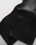 Flame Graphic Rhinestone Barrel Jeans | Inflation Streetewear INFLATION