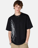 Script Graphic Oversized T-Shirt | Inflation Streetwear