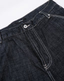 Raw Blue Wide Leg Denim Jeans | Inflation Streetwear INFLATION