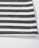 Striped Henley Relaxed Short Sleeve Tee | Inflation Streetwear INFLATION