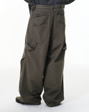 100% Cotton Khaki Casual Pants | Inflation Streetwear INFLATION