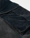 Acid Washed Corduroy Cargo Barrel Pants | Inflation Streetwear INFLATION