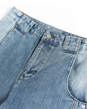 Embroidery Bamboo Weave Baggy Jeans | Inflation Streetwear INFLATION