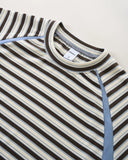 Patchwork Striped Long Sleeve Tees | Inflation Streetwear INFLATION