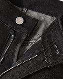 Studded Deconstructed Flared Baggy Jeans | Inflation Streetwear INFLATION