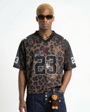Number 23 Leopard Mesh Jersey | Inflation Streetwear INFLATION