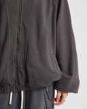 Distressed Stiching Aicd Wash Zip Up Hoodies | Inflation Streetwear INFLATION
