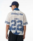Star Graphic Oversized Mesh Jersey | Inflation Streetwear INFLATION