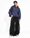 Washed Distressed Barrel Sweatpants | Inflation Streetwear INFLATION