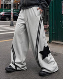 Contrast Patchwork Barrel Sweatpants | Inflation Streetwear INFLATION