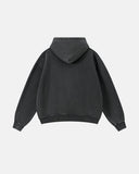 Vintage Washed Fleece Boxy Zip Hoodie | Inflation Streetwear INFLATION