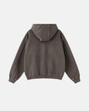 Acid Wash Double Zip Up Hoodies | Inflation Streetwear INFLATION