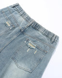 Vintage Wash Distressed Baggy Jeans | Inflation Streetwear INFLATION