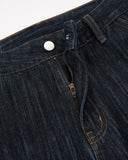 Dark Indigo Wide Bootcut Jeans | Inflation Streetwear INFLATION