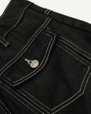 Letter Graphic Cargo Barrel Jeans | INFLATION Streetwear INFLATION