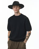 Knitwear Short-sleeved Crewneck Sweater | Inflation Streetwear INFLATION