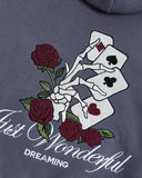 Poker Embroidery Boxy Hoodies | Inflation Streetwear INFLATION