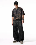 Rhinestone Number Wide Leg Jeans | Inflation Streetwear INFLATION