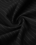 Pinstripe Pleated Barrel Trousers | Inflation Streetwear INFLATION