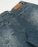 Whisker Acid Washed Barrel Jeans| Inflation Streetwear INFLATION