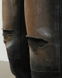 Vintage Ripped Baggy Jeans | Inflation Streetwear INFLATION