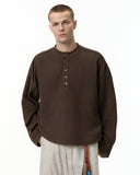 Old Money Style Henley Long Sleeve Tees | Inflation Streetwear INFLATION