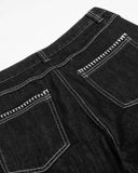 Button Fly Baggy Denim Jorts | Inflation streetwear INFLATION