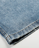 Acid Washed Whisker Clasp Barrel Jeans | Inflation Streetwear INFLATION