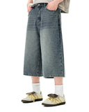 Washed Baggy Longline Jorts | Inflation Streetwear INFLATION