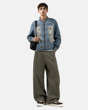 Napoleon-Inspired Washed Denim Jacket | Inflation Streetwear