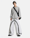 Spray Graphic Barrel Sweatpants | Inflation Streetwear
