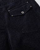 Buttons Up Raw Blue Baggy Jeans | Inflation Streetwear INFLATION