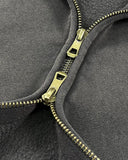 Distressed Acid Wash Double Zip Up Hoodies | Inflation Streetwear INFLATION