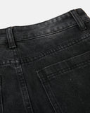 Studded Vintage Washed Wide Leg Jeans | Inflation Streetwear