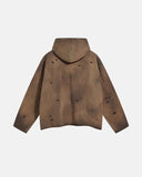 Acid Wash Ripped Boxy Hoodies | Inflation Streetwear INFLATION