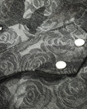 Jacquard Faux Fur Hooded Bomber Jacket | Inflation Streetwear