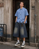 Double Waist Baggy Jorts | Inflation Streetwear INFLATION
