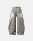 INFLATION Washed Barrel Baggy Jeans INFLATION