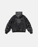 Acid Washed Embroidery Zip Up Hoodies | Inflation Streetwear INFLATION
