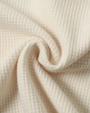 waffle fabric texture close up for henley long sleeve t shirt