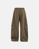 Cotton Linen Wide-leg Pants | Inflation Streetwear INFLATION