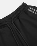Rhinestone Stripe Barrel Sweatpants | Inflation Streetwear
